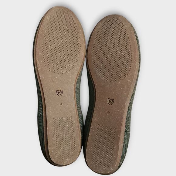 Rothy's The Round Toe Ballet Flats Cypress Colorway Women's 9 Fits like a 8 - Picture 4 of 8